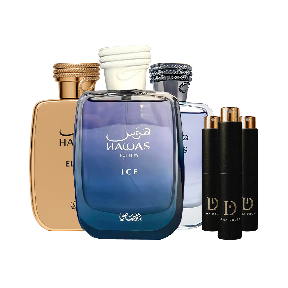 Fresh Attack: Hawas, Hawas Ice y Hawas Elixir