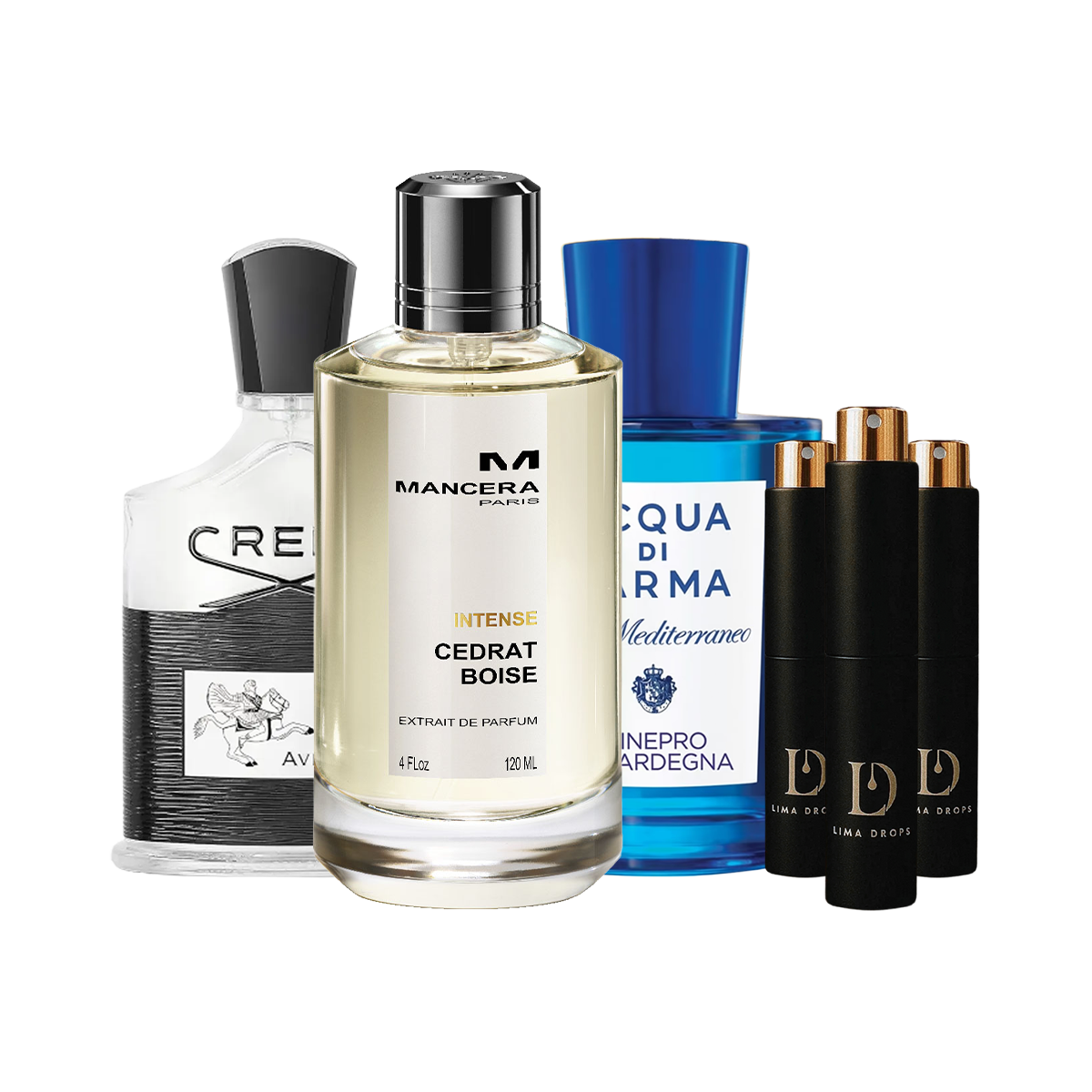 Fresh Royalty: Aventus, Cedrat Boise Intense y Acqua di Parma Blu Mediterraneo Fico di AMalfi