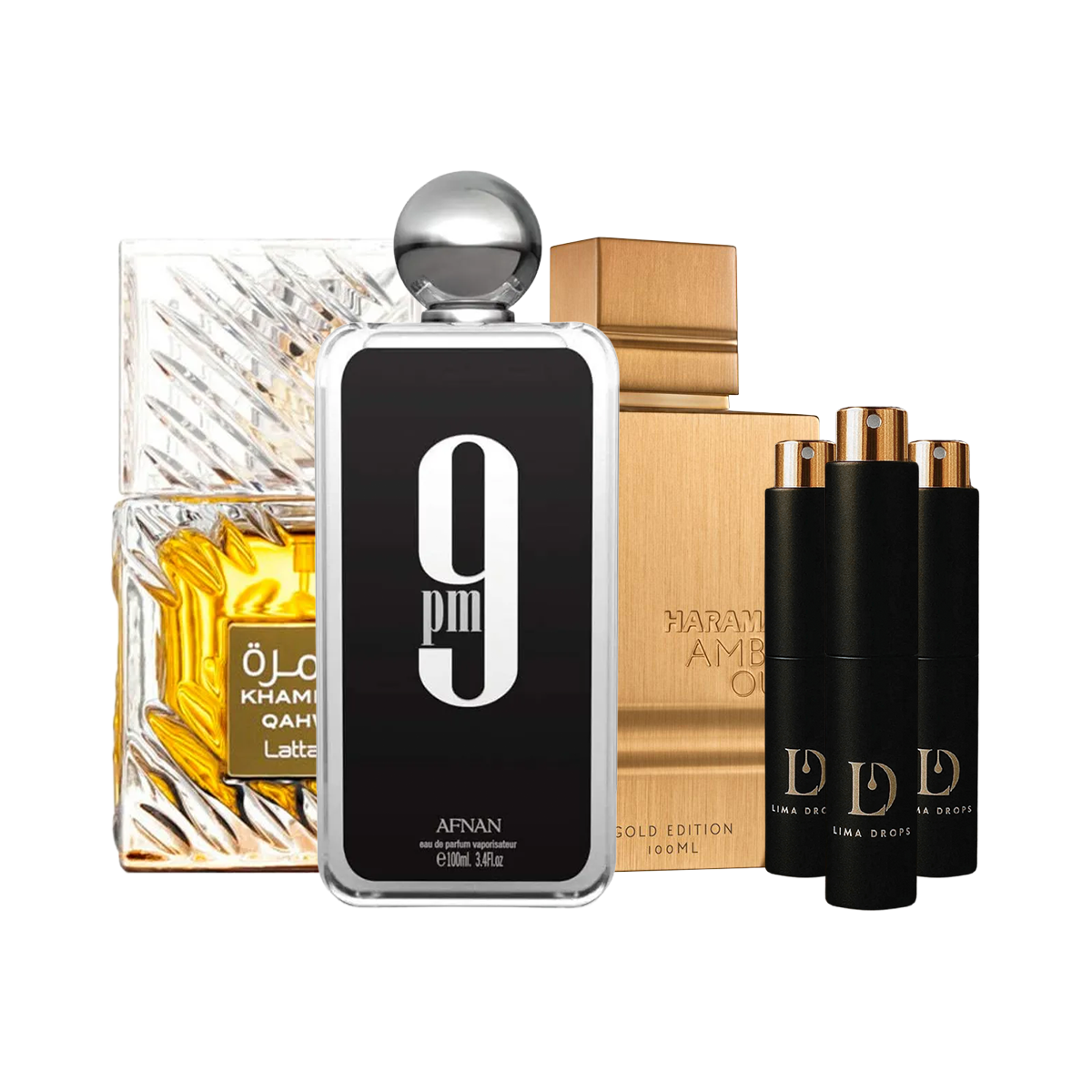 Sugar Rush: Khamrah, 9PM y Amber Oud Gold