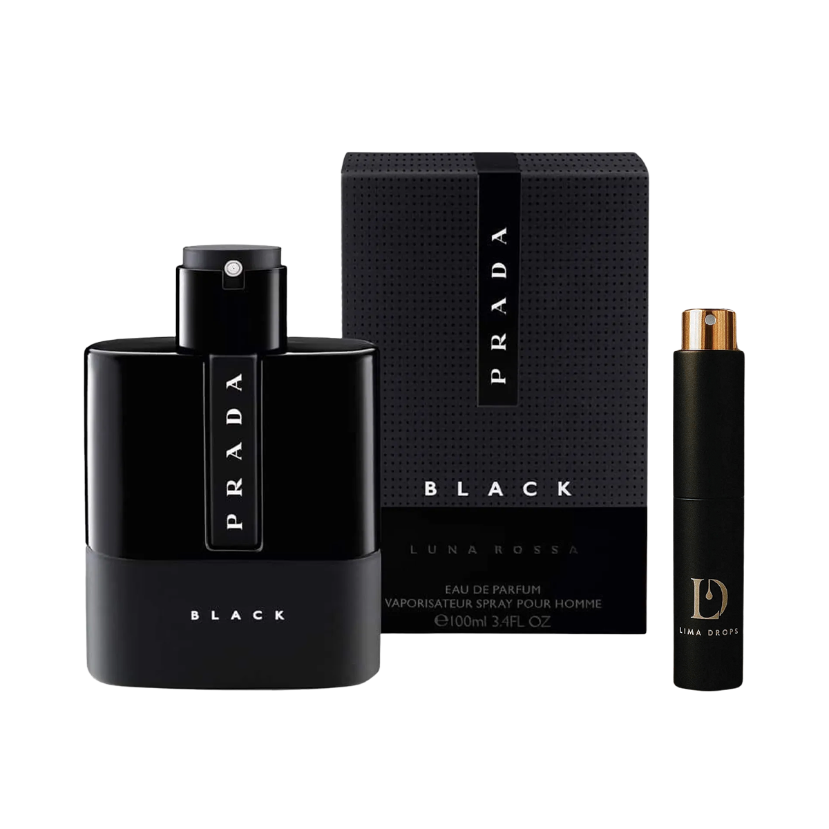 Prada Luna Rosa Black